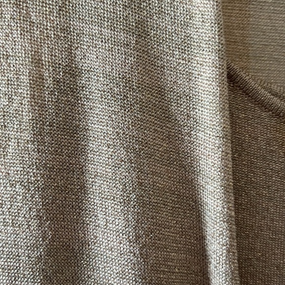 INC women’s rose metallic long sleeves top with attached tank top-XL - Picture 3 of 3